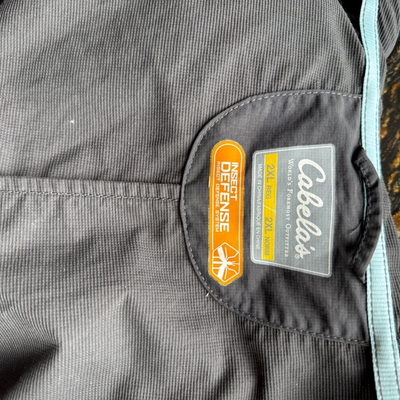 JACKET, NO FLY ZONE insect repellent technology INSECT DEFENCE. CABELA’S 2XLGREY - Picture 4 of 11